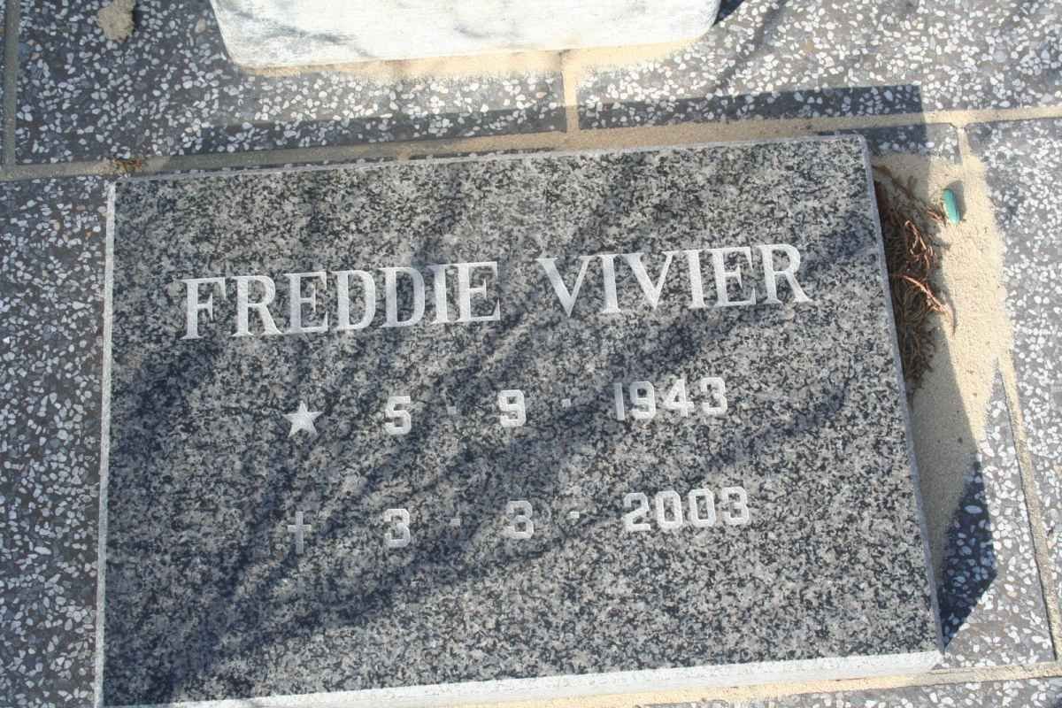 VIVIER Freddie 1943-2003