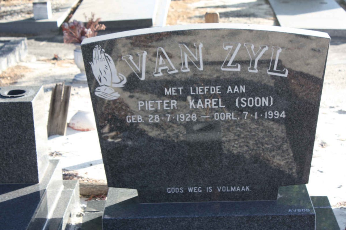 ZYL Pieter Karel, van 1928-1994