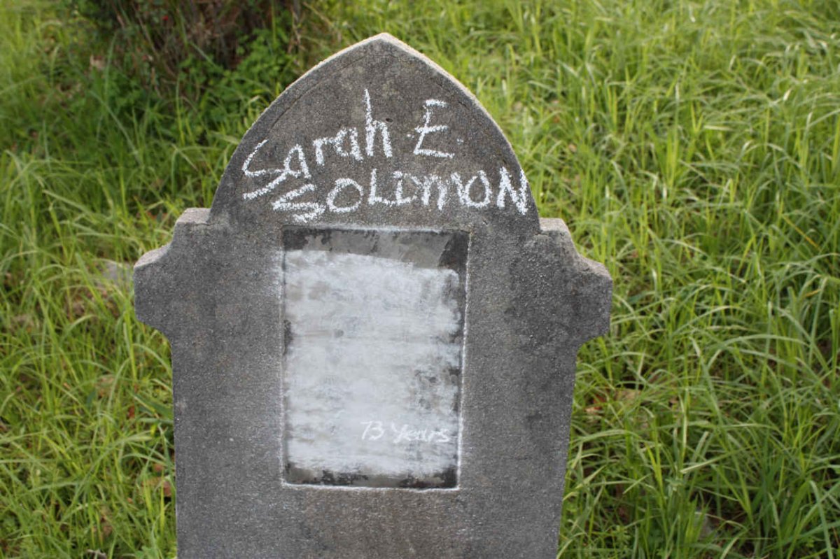 SOLOMON Sarah E.  -1948