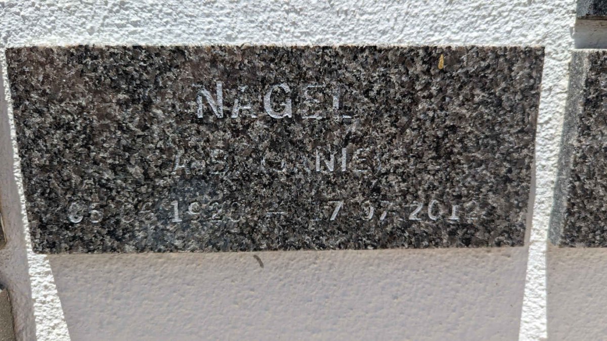 NAGEL A.B. 1920-2012