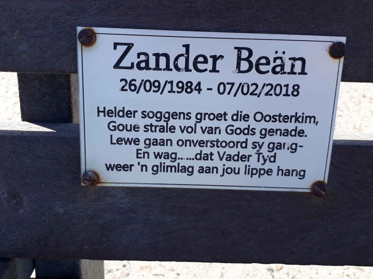 BEAN Zander 1984-2018