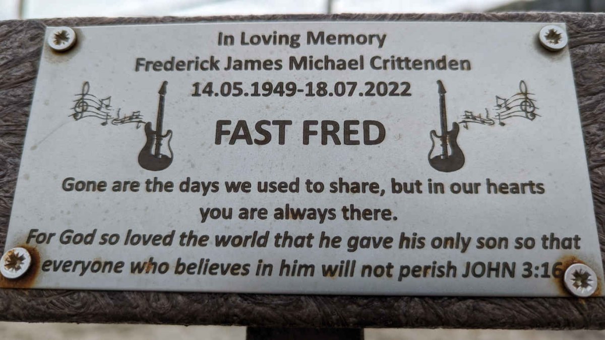 CRITTENDEN Frederick James Michael 1949-2022