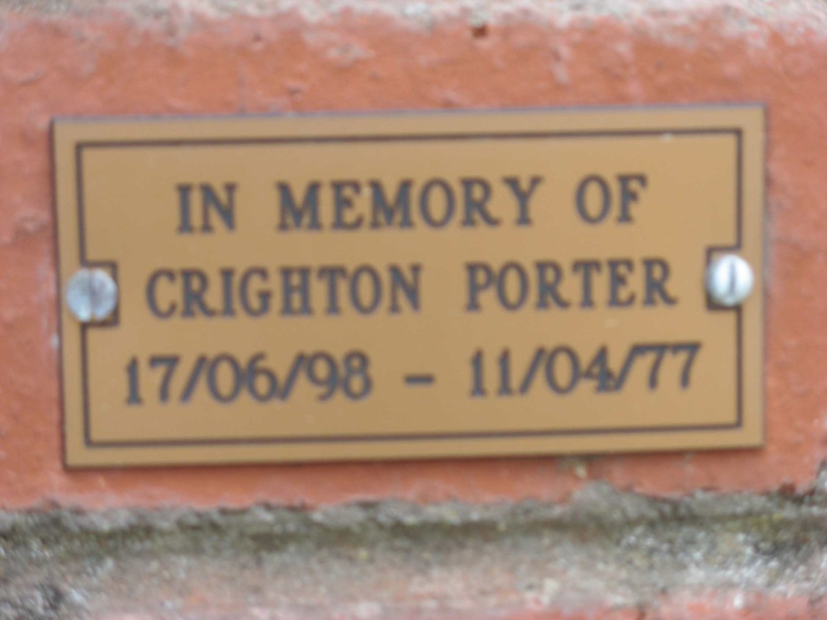 PORTER Crighton 1898-1977
