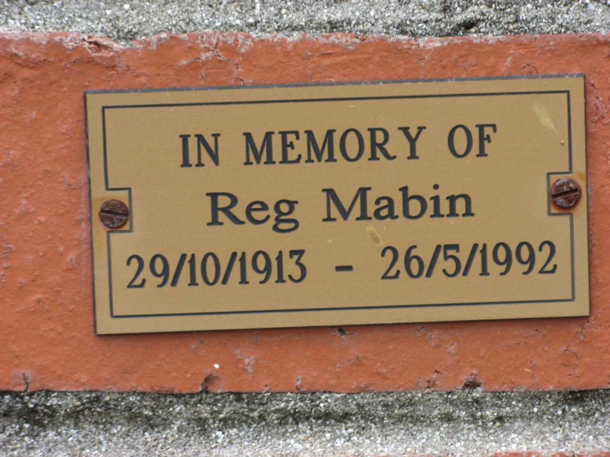 MABIN Reg 1913-1992