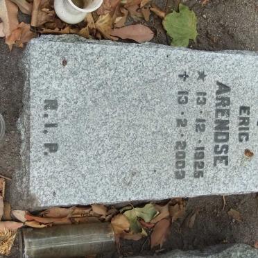 ARENDSE Eric 1925-2003