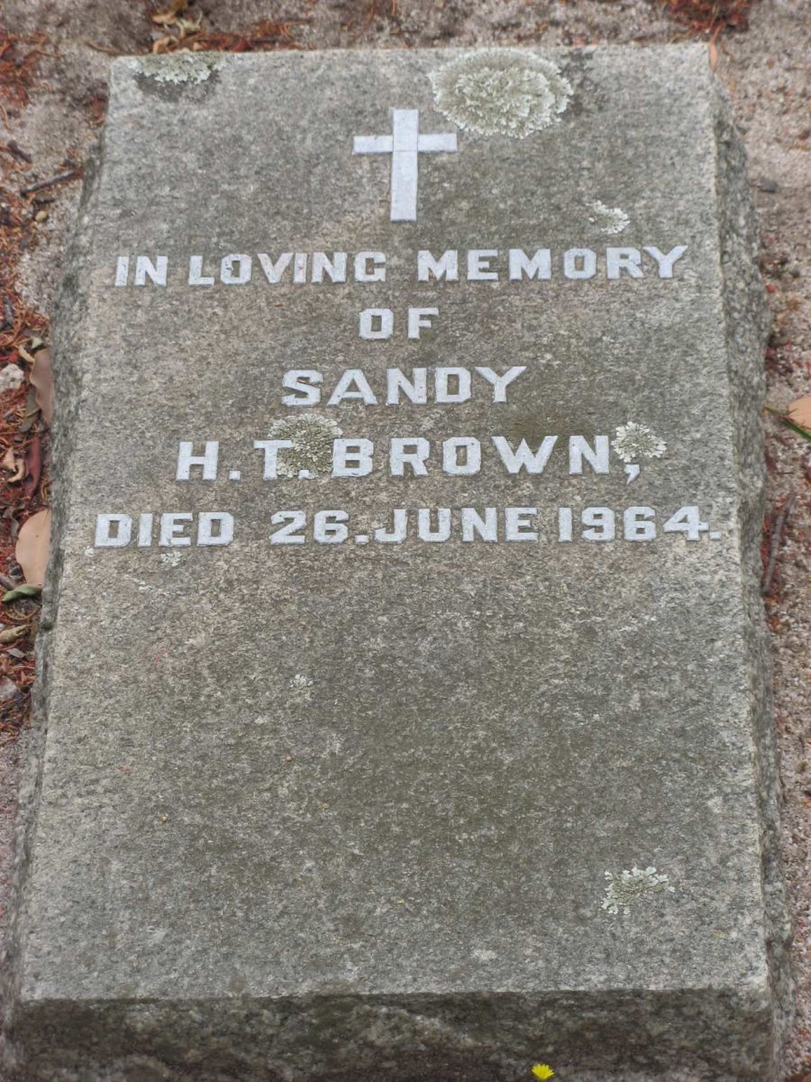 BROWN Sandy H.T.  -1964