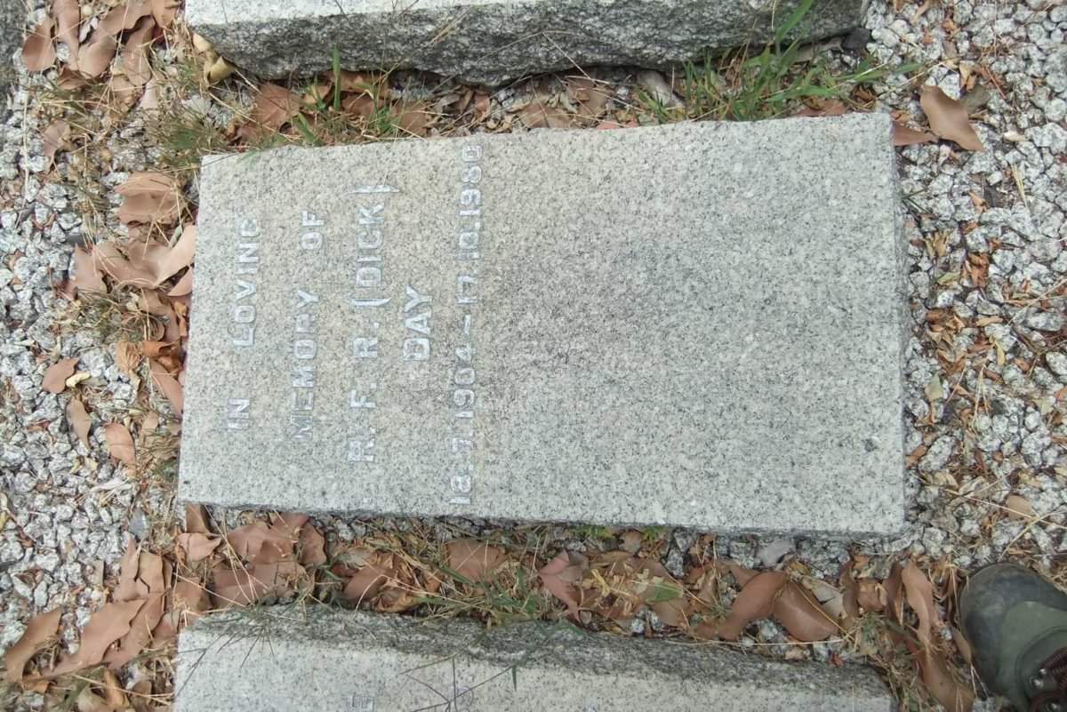 DAY R.F.R. 1904-1980