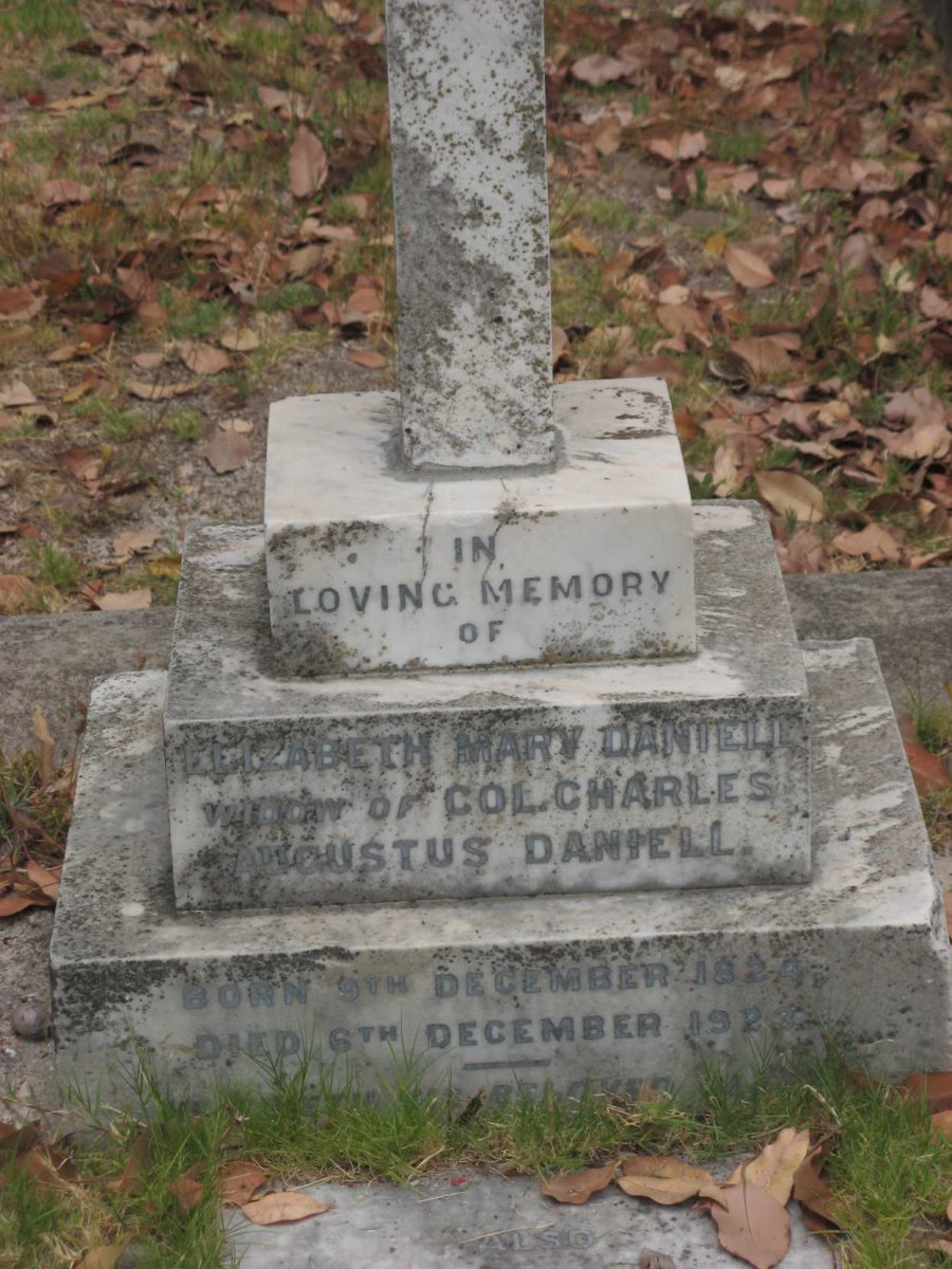 DANIELL Elizabeth Mary 1824-1923