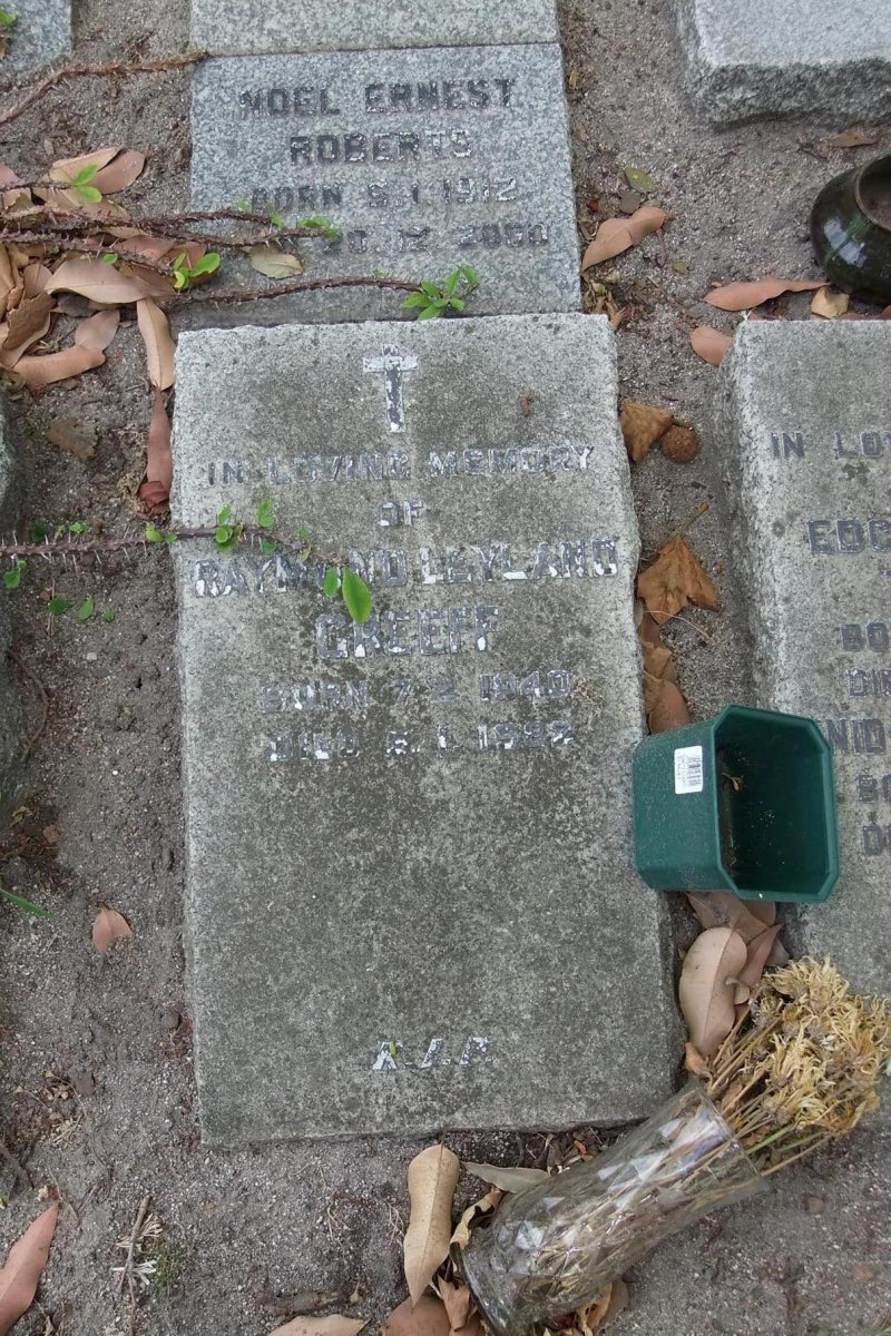 GREEFF Raymond Leyland 1940-1982 :: ROBERTS Noel Ernest 1912-2000