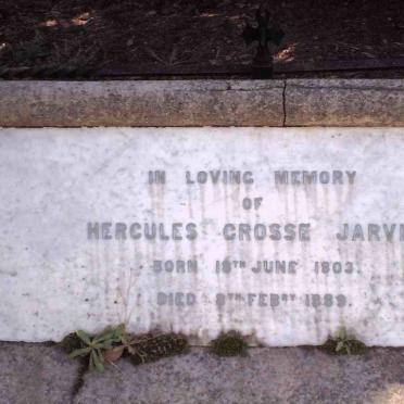 JARVIS Hercules Crosse 1803-1889