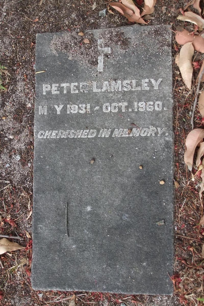 LAMSLEY Peter 1931-1960