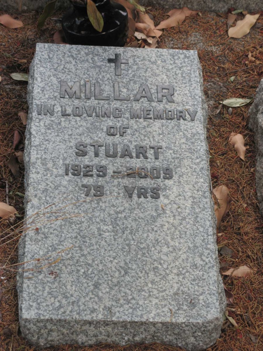 MILLAR Stuart 1929-2009