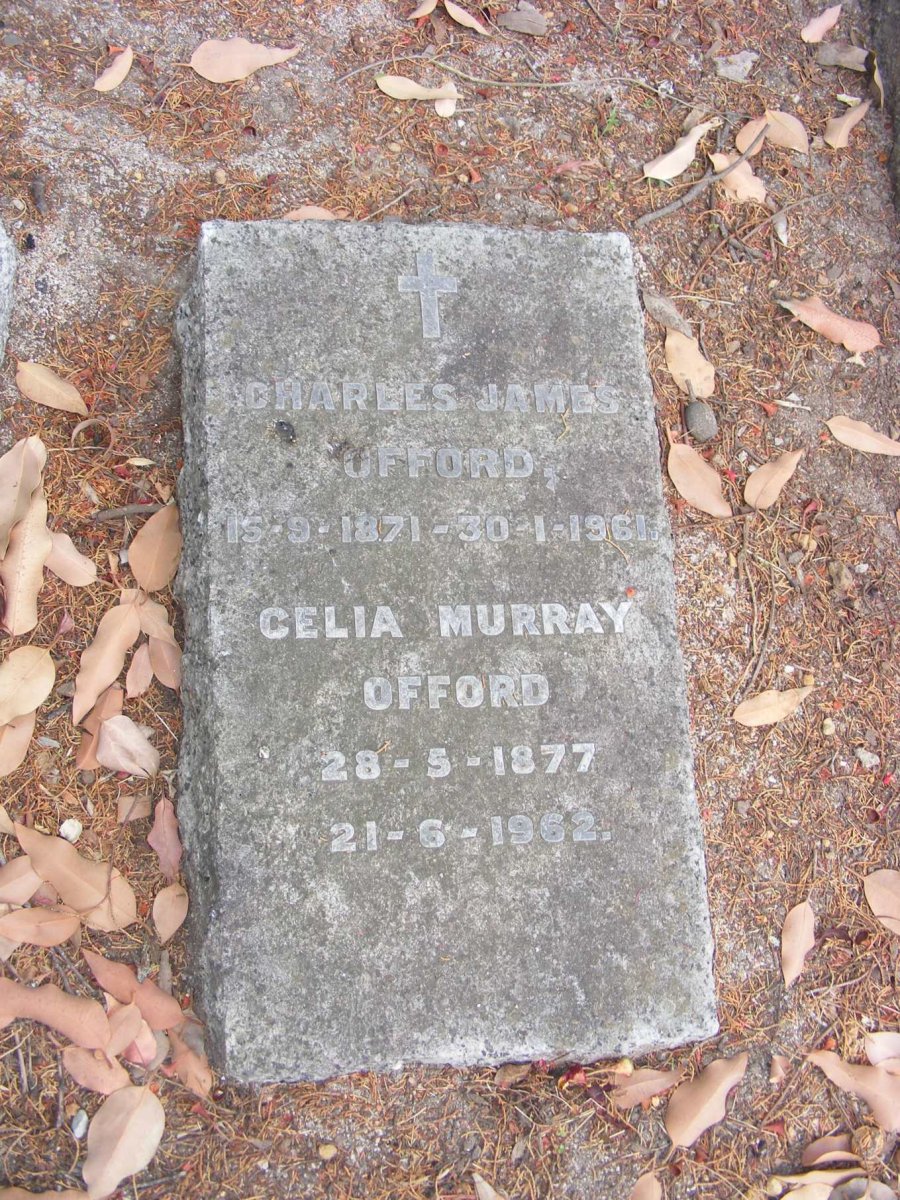 OFFORD Charles James 1871-1961 :: OFFORD Celia Murray 1877-1962
