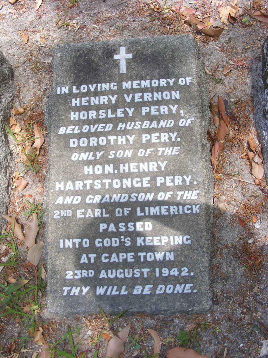 PERY Henry Vernon Horsley -1942
