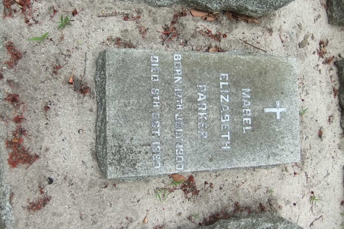PARKER Mabel Elizabeth 1900-1969