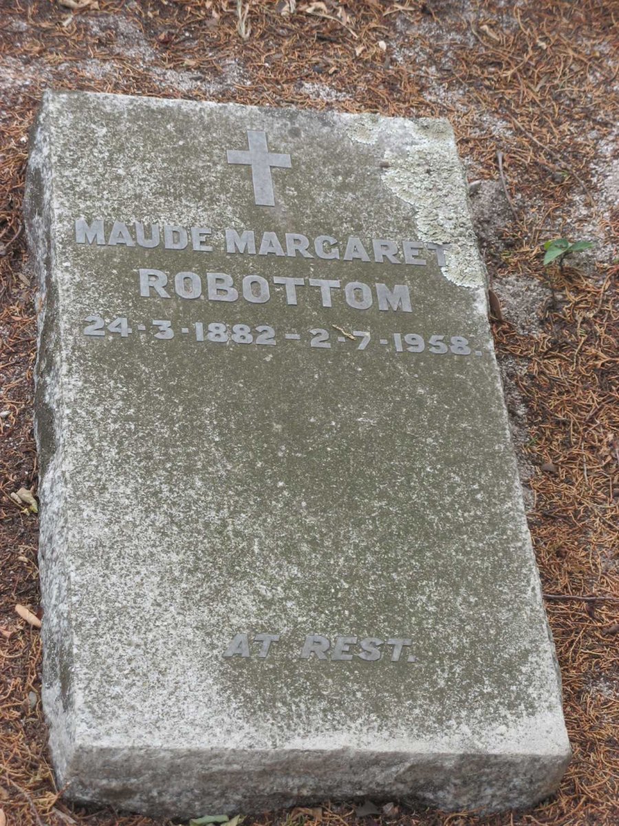 ROBOTTOM Maud Margaret 1882-1958