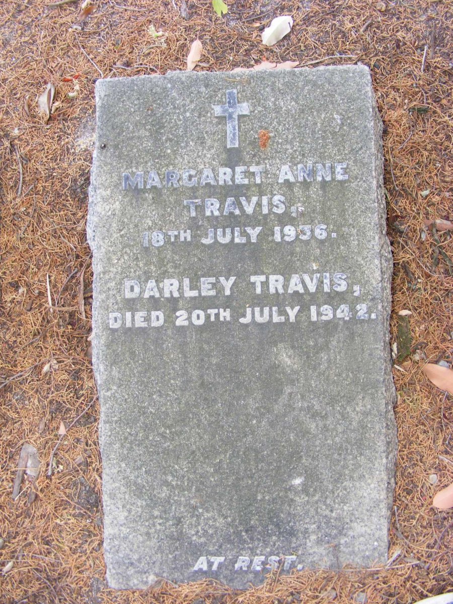 TRAVIS Margaret Anne -1936 :: TRAVIS Darley -1942