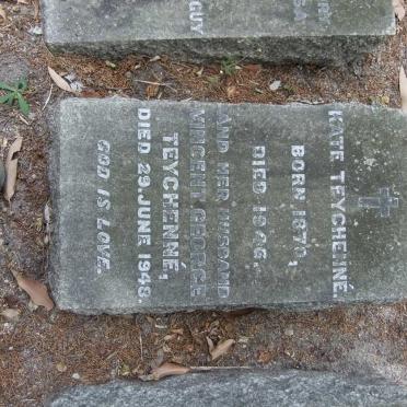 TEYCHENNE Vincent George -1948 &amp; Kate 1870-1946
