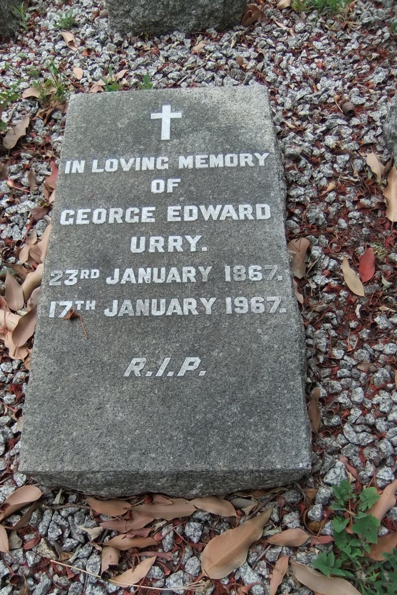 URRY George Edward 1867-1967