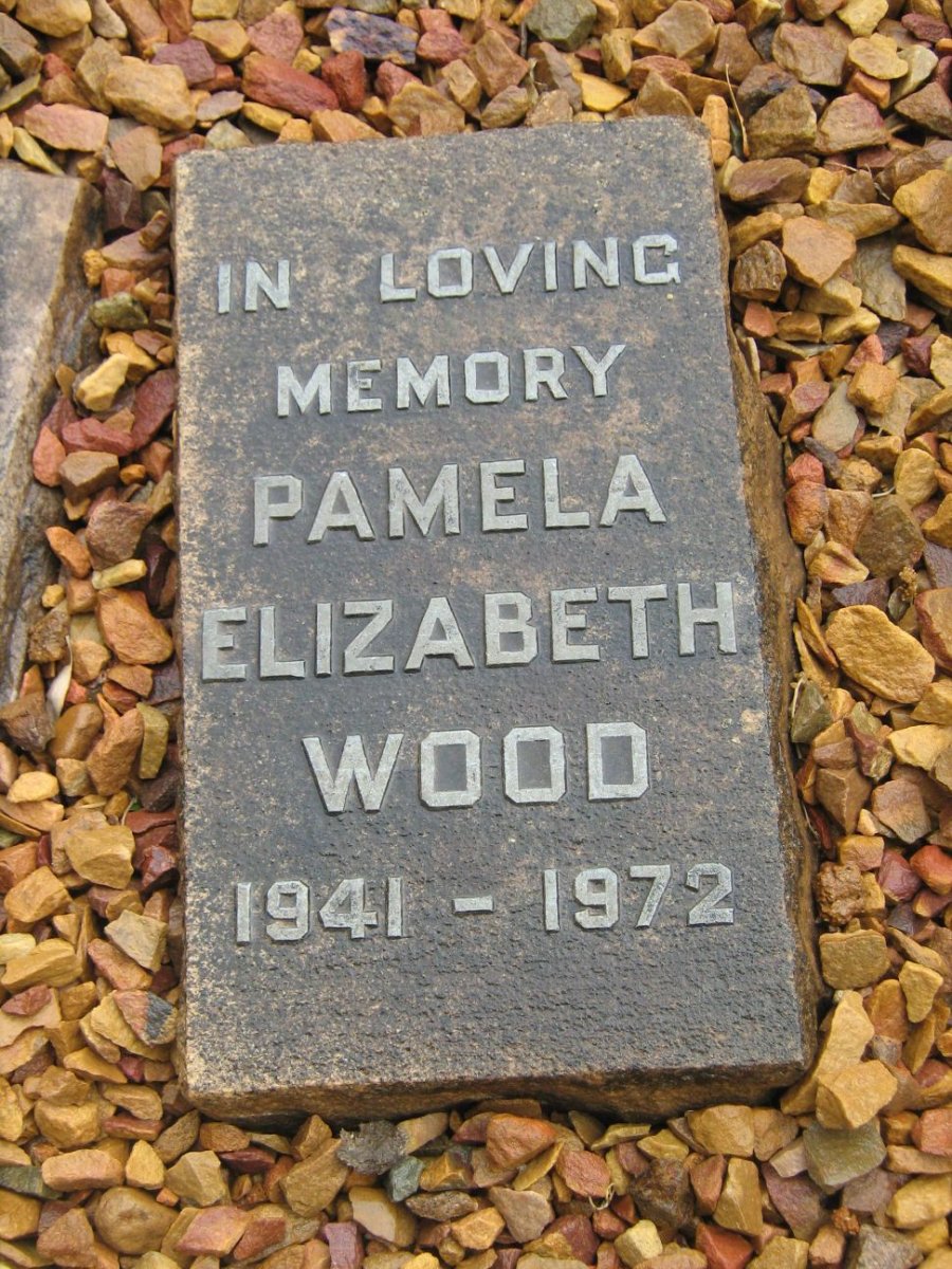 WOOD Pamela Elizabeth 1941-1972