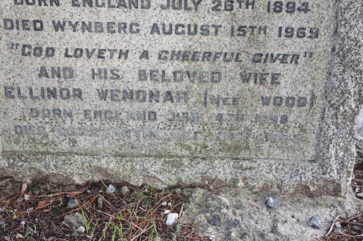 ALSTON Louis Raymond 1894-1969 &amp; Ellinor Wenonah WOOD 1898-?