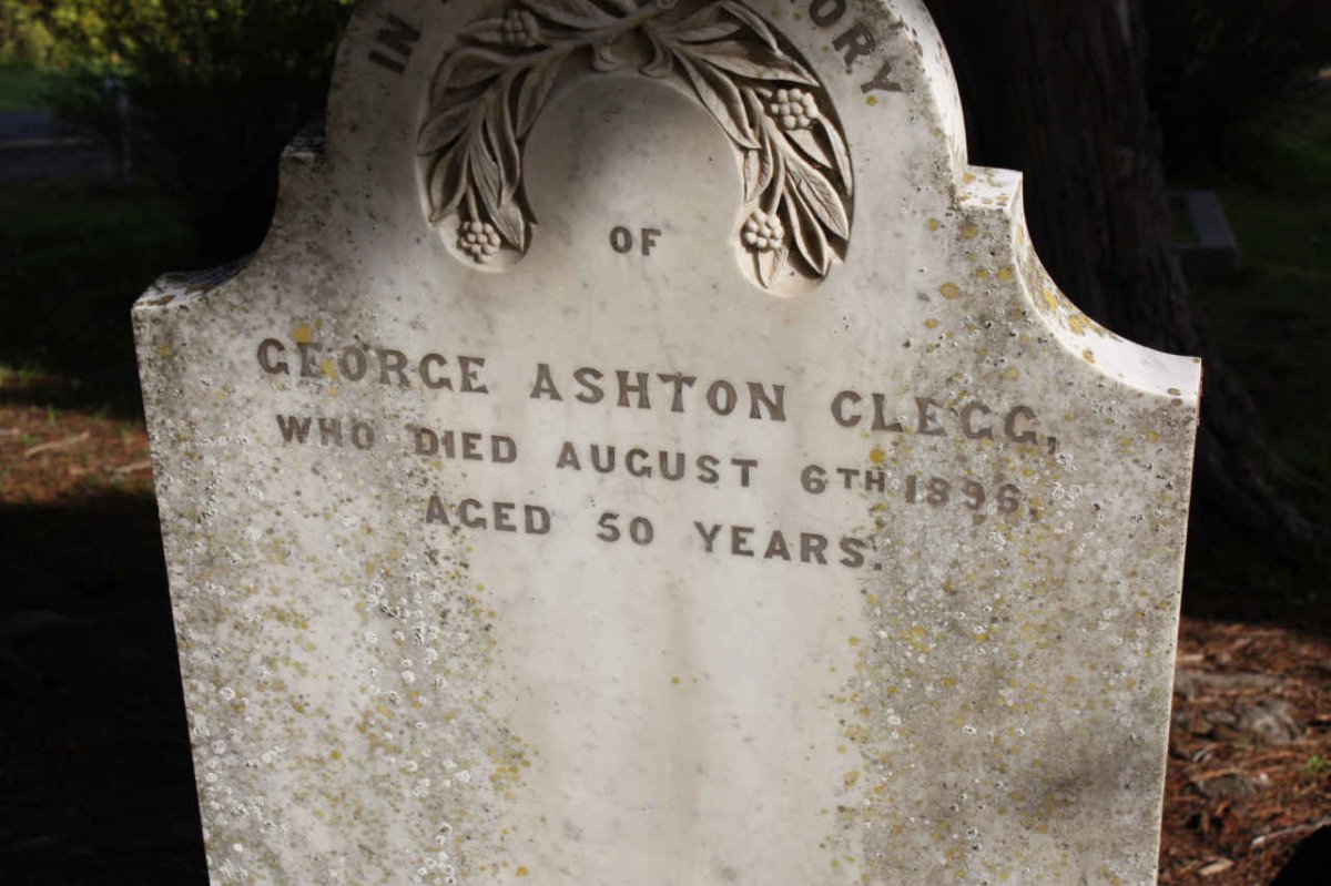 CLEGG George Ashton -1896