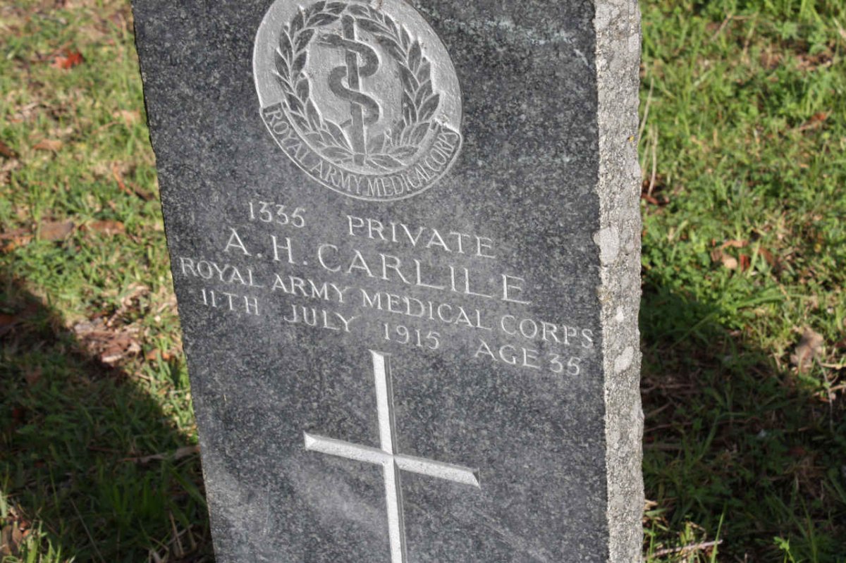 CARLILE A.H.  -1915