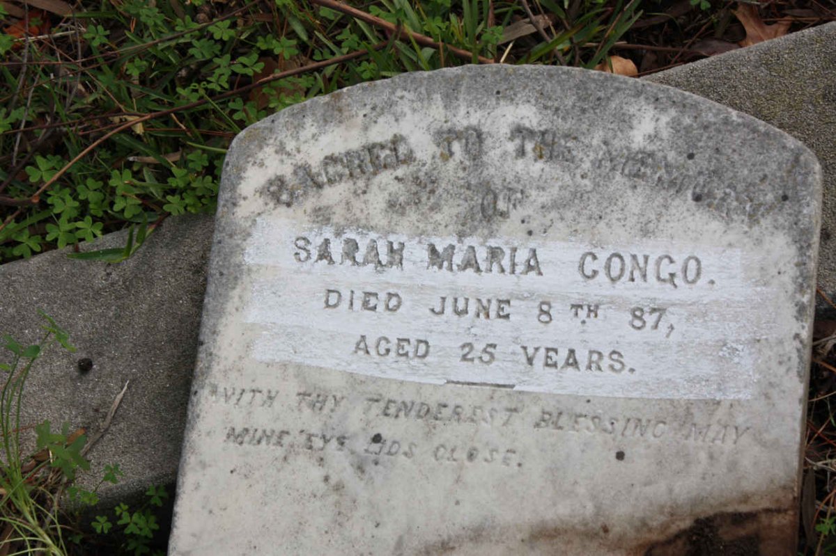 CONGO Sarah Maria  -1887