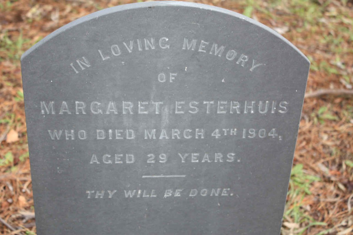 ESTERHUIS Margaret -1904