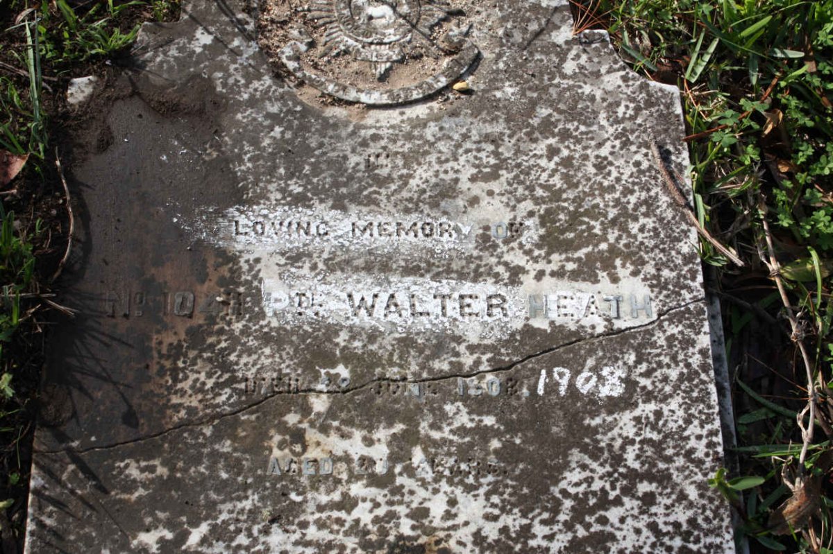 HEATH Walter  -1903