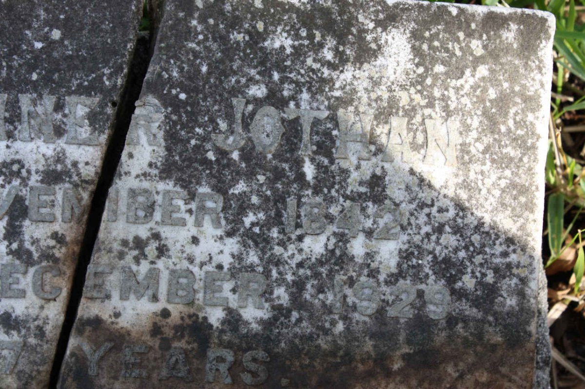 JOTHAN Sarah Jonner 1842-1929