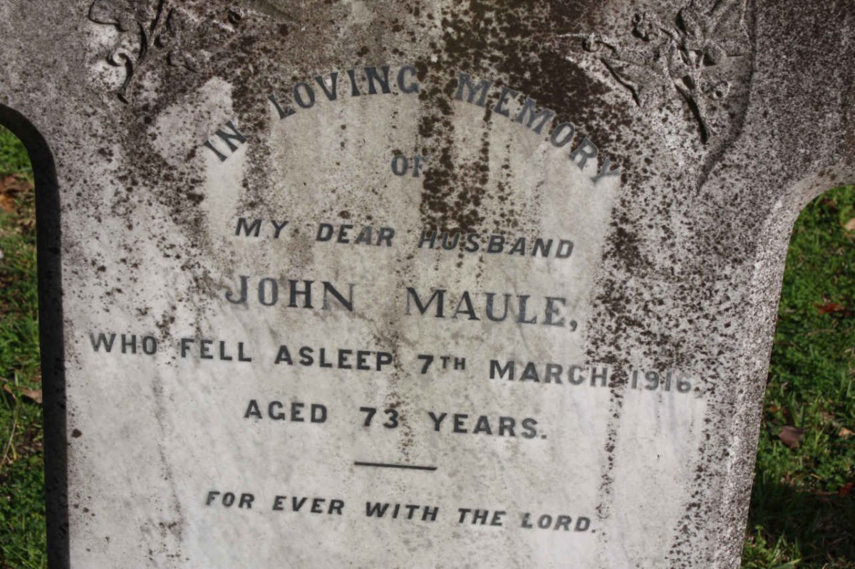 MAULE John -1916