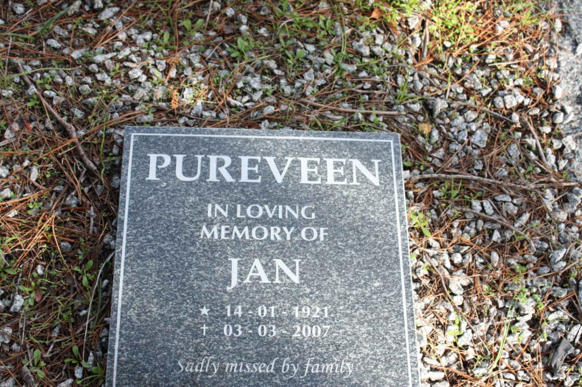 PUREVEEN Jan 1921-2007