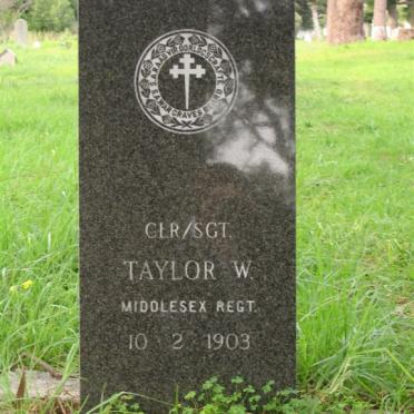 TAYLOR W.  -1903