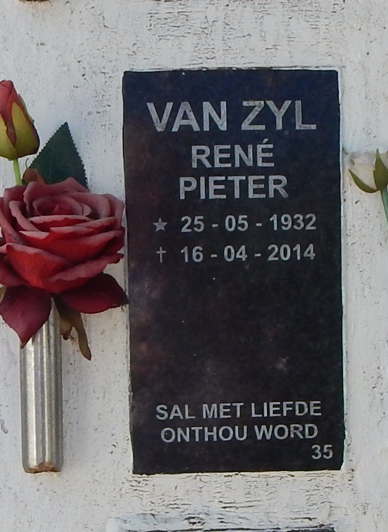 ZYL Rene Pieter, van 1932-2014