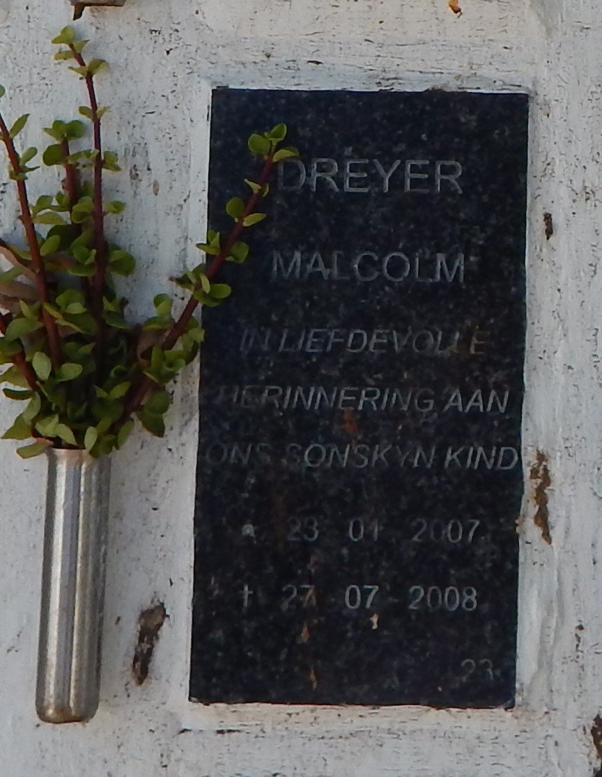 DREYER Malcolm 2007-2008