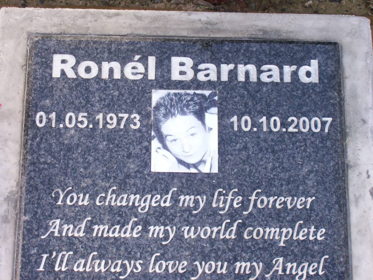 BARNARD Ronel 1973-2007