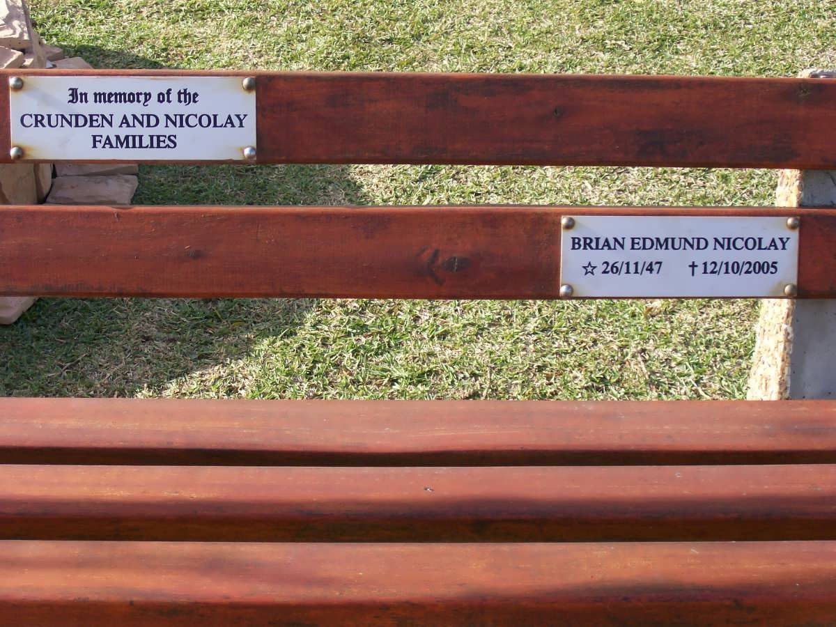 NICOLAY Brian Edmund 1947-2005