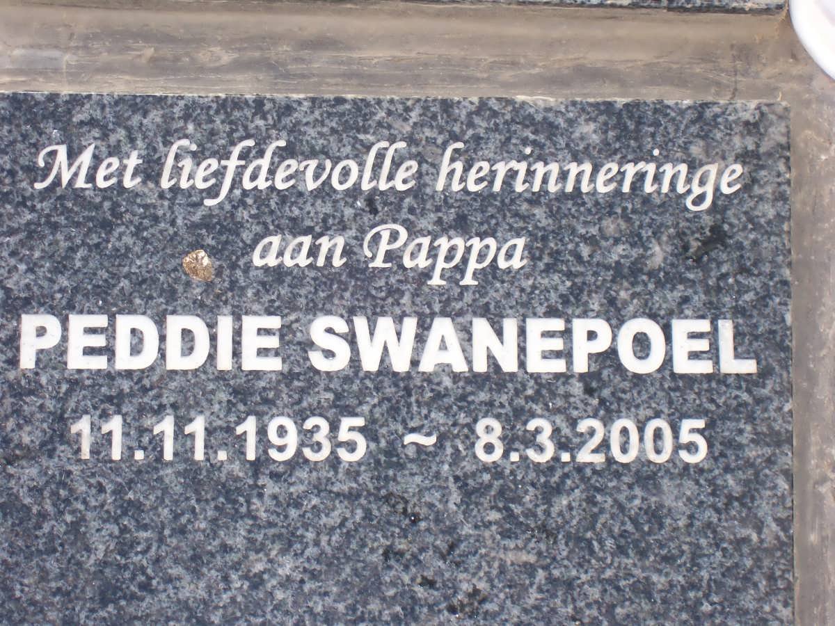 SWANEPOEL Peddie 1935-2005