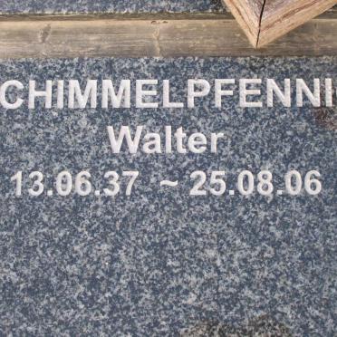SCHIMMELPFENNIG Walter 1937-2006