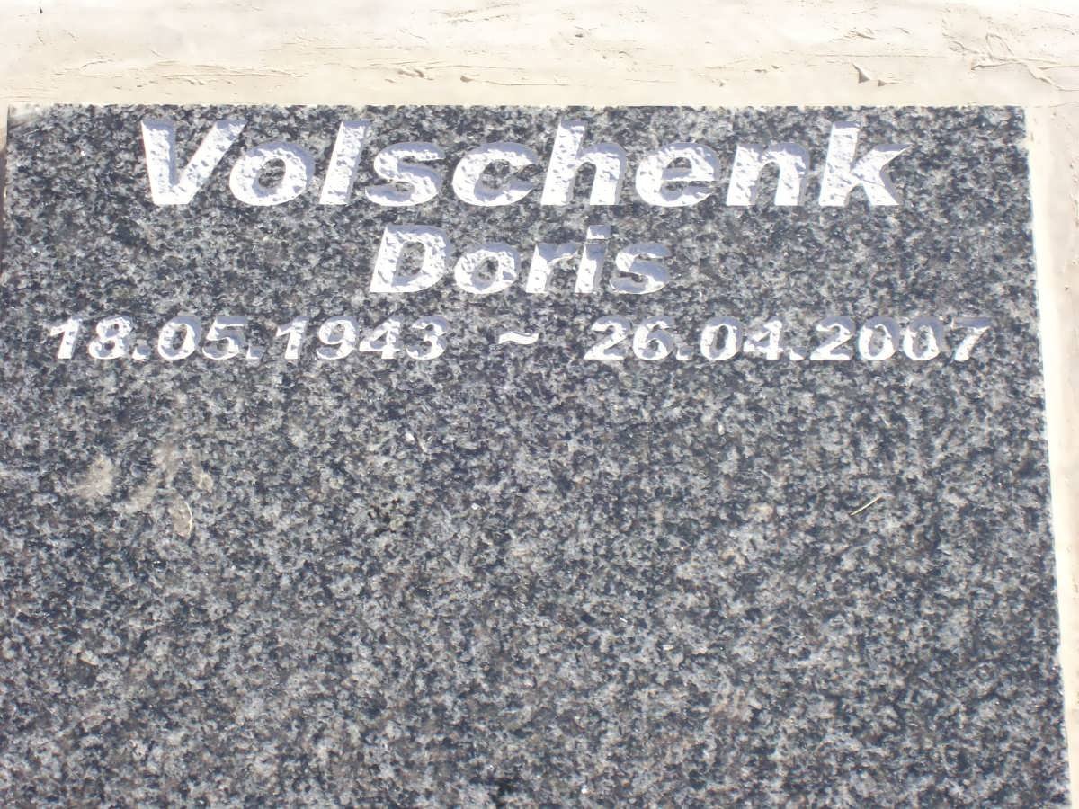 VOLSCHENK Doris 1943-2007