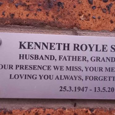 SKELDING Kenneth Royle 1947-2012