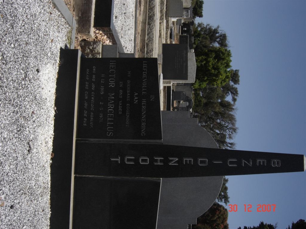 BEZUIDENHOUT Hector Marcellus 1919-1971