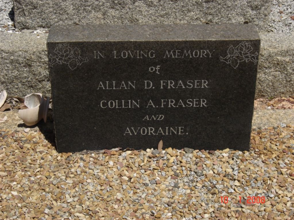 FRASER Allan D. :: FRASER Collin A. ::  ? Avoraine