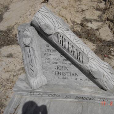 GILBERT John Christian 1965-1988