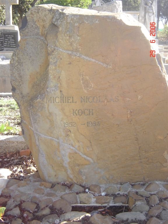 KOCH Michiel Nicolaas 1952-1988