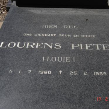 NUNEZ Lourens Pieter 1960-1989