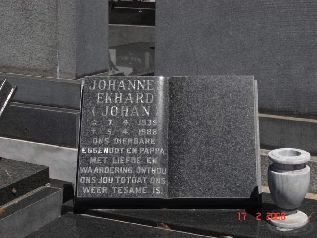 NEL Johannes Ekhard 1935-1988
