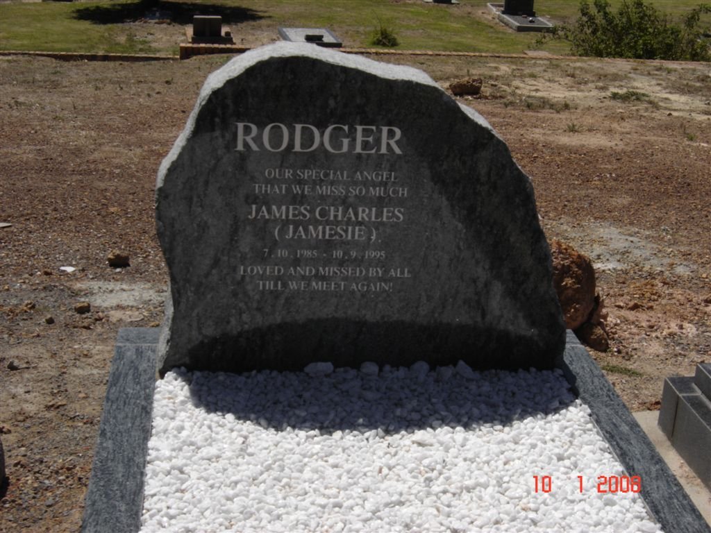 RODGER James Charles 1985-1995