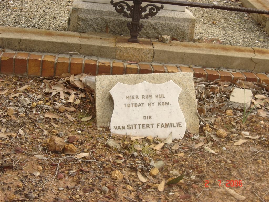 SITTERT, van
